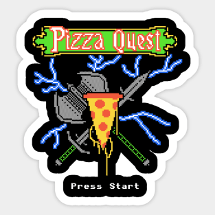 Pizza Quest Sticker